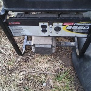 Coleman 6250watt generator